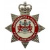 Hammersmith & Fulham Parks Constabulary Enamelled Cap Badge - Queen's Crown