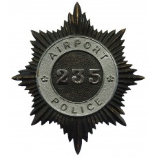 Civil Aviation Constabulary Airport Police Helmet Plate