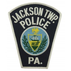 United States Jackson TWP Police PA. Cloth Patch Badge