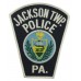 United States Jackson TWP Police PA. Cloth Patch Badge