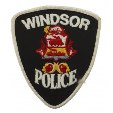 Canadian Windsor Police Cloth Patch Badge