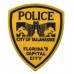 United States City of Tallahassee Police Cloth Patch Badge