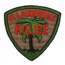 United States Ft. Lauderdale Police Cloth Patch Badge