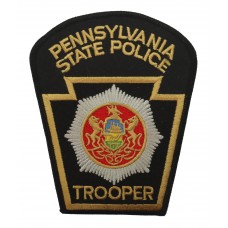 United States Pennsylvania State Police Trooper Cloth Patch Badge