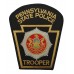 United States Pennsylvania State Police Trooper Cloth Patch Badge