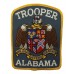 United States Alabama Trooper Cloth Patch Badge