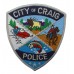 United States City of Craig Police Cloth Patch Badge