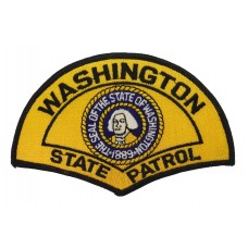 United States Washington State Patrol Cloth Patch Badge