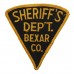 United States Sheriff's Dep't. Bexar Co. Cloth Patch Badge