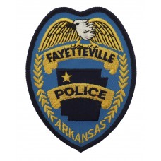 United States Fayetteville Police Arkansas Cloth Patch Badge