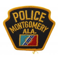 United States Montgomery ALA. Police Cloth Patch Badge