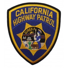 United States California Highway Patrol Cloth Patch Badge