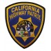 United States California Highway Patrol Cloth Patch Badge