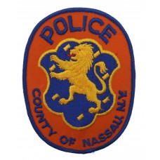 United States County of Nassau, N.Y. Police Cloth Patch Badge