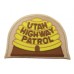 United States Utah Highway Patrol Cloth Patch Badge