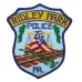 United States Ridley Park Police PA. Cloth Patch Badge