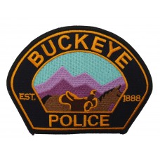 United States Buckley Police Cloth Patch Badge