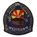 United States Springerville Police Cloth Patch Badge