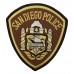 United States San Diego Police Cloth Patch