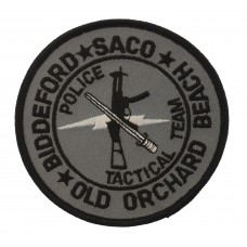 United States Biddeford Saco Old Orchard Beach Police Cloth Patch Badge