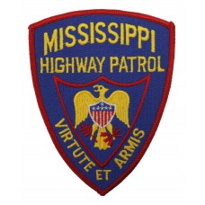 United States Mississippi Highway Patrol Cloth Patch Badge