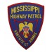 United States Mississippi Highway Patrol Cloth Patch Badge