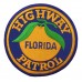 United States Highway Patrol Florida Cloth Patch Badge