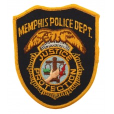 United States Memphis Police Dept. Cloth Patch Badge