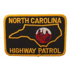 United States North Carolina Highway Patrol Cloth Patch Badge