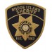 United States Rhode Island Sheriff Cloth Patch Badge