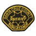 United States Santa Cruz County Arizona Sheriff Cloth Patch Badge