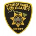 United States State of Hawaii Public Safety Sheriff Cloth Patch Badge