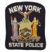 United States New York State Police Cloth Patch Badge