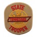 United States State Trooper Tennessee Cloth Patch Badge