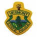 United States Vermont State Police Cloth Patch Badge