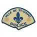 Canadian Ville De St-David Quebec Police Cloth Patch Badge