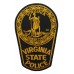 United States Virginia State Police Cloth Patch Badge