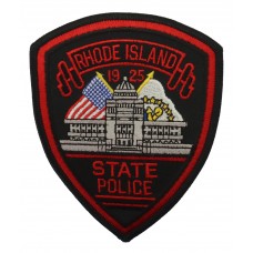 United States Rhode Island State Police Cloth Patch Badge