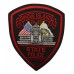 United States Rhode Island State Police Cloth Patch Badge