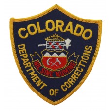 United States Colorado Department of Corrections Cloth Patch Badge