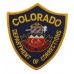 United States Colorado Department of Corrections Cloth Patch Badge