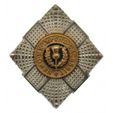 Royal Scots Officer's Cap Badge