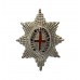 Coldstream Guards Officer's Silver & Enamel Field Service Cap Badge