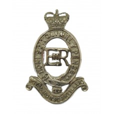 EIIR Royal Horse Artillery (R.H.A.) White Metal Cap Badge