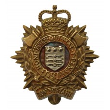 Royal Logistics Corps (R.L.C.) Bi-Metal Cap Badge