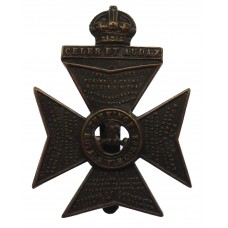 King's Royal Rifle Corps (K.R.R.C.) Cap Badge - King's Crown