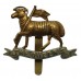 The Queen's (Royal West Surrey) Regiment Bi-Metal Cap Badge