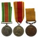 WW2 Defence Medal and Fire Brigade Long Service Medal Group - Sub Officer James Berriman, London Fire Brigade (Previously 1st Bn. Lincolnshire Regiment)