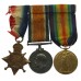 WW1 1914-15 Star Medal Trio - Sjt. W.T. Goodwin, Royal Artillery (Later Tank Corps)