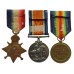 WW1 1914-15 Star Medal Trio - Lieut. J. McKelvey, Royal Naval Reserve